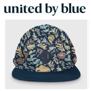 💵NWT United By Blue Floral Patterned Cap - Multicolor/Adjustable